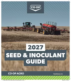 Co-op Agro catalogue | 2027 Seed & Inoculant Guide | 2026-08-20T00:00:00.000Z - 2027-08-01T00:00:00.000Z