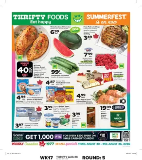 Thrifty Foods catalogue | Great offer for bargain hunters | 2026-08-20T00:00:00.000Z - 2026-08-26T00:00:00.000Z
