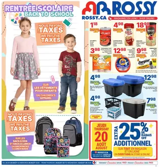 Rossy catalogue in St. John's | Weekly Ad | 2026-08-20T00:00:00.000Z - 2026-08-26T00:00:00.000Z
