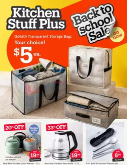 Kitchen Stuff Plus catalogue | Kitchen Stuff Plus weeky flyer | 2026-08-20T00:00:00.000Z - 2026-08-30T00:00:00.000Z