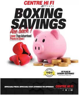 Centre Hi-Fi catalogue | Weekly Flyer | 2026-08-21T00:00:00.000Z - 2026-08-27T00:00:00.000Z