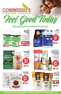 Commisso's Fresh Foods catalogue | Commisso's Fresh Foods weeky flyer | 2026-08-21T00:00:00.000Z - 2026-09-03T00:00:00.000Z