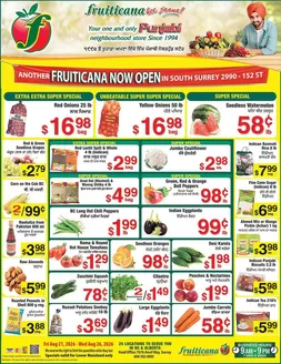 Fruiticana catalogue | Fruiticana flyer | 2026-08-21T00:00:00.000Z - 2026-08-26T00:00:00.000Z
