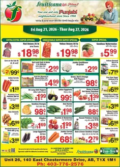 Fruiticana catalogue | Current special promotions | 2026-08-21T00:00:00.000Z - 2026-08-27T00:00:00.000Z