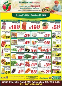 Fruiticana catalogue | Our best bargains | 2026-08-21T00:00:00.000Z - 2026-08-27T00:00:00.000Z
