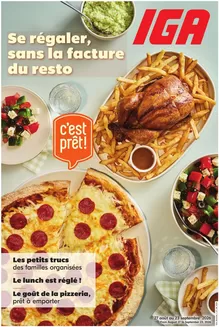 IGA Extra catalogue in Drummondville | Current bargains and offers | 2026-08-27T00:00:00.000Z - 2026-09-23T00:00:00.000Z