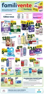 Familiprix catalogue in St. Walburg | Current deals and offers | 2026-08-27T00:00:00.000Z - 2026-09-02T00:00:00.000Z