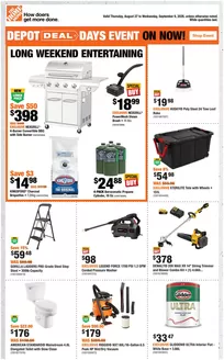 Home Depot catalogue | Great offer for all customers | 2026-08-27T00:00:00.000Z - 2026-09-09T00:00:00.000Z