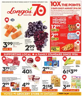 Longo's catalogue | Weekly Flyer | 2026-08-27T00:00:00.000Z - 2026-09-02T00:00:00.000Z