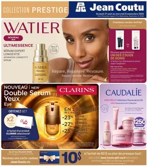 Jean Coutu catalogue | Great offer for bargain hunters | 2026-08-27T00:00:00.000Z - 2026-09-09T00:00:00.000Z