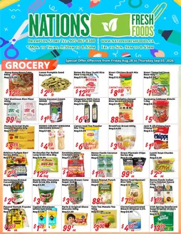 Nations Fresh Foods catalogue | Fresh Deals Are Here at Nations Fresh Foods! | 2026-08-31T00:00:00.000Z - 2026-09-03T00:00:00.000Z