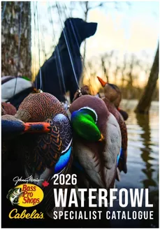 Bass Pro Shop catalogue | Waterfowl Specialist Catalogue 2026 | 2026-09-01T00:00:00.000Z - 2026-09-23T00:00:00.000Z