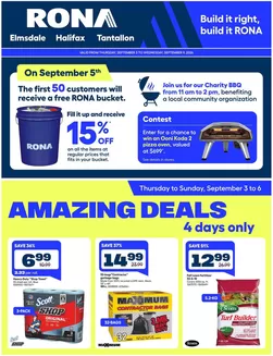 RONA catalogue in Laval | RONA Weekly ad | 2026-09-03T00:00:00.000Z - 2026-09-09T00:00:00.000Z