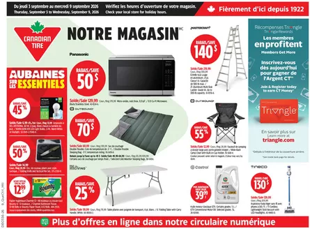 Canadian Tire catalogue | Current deals and offers | 2026-09-03T00:00:00.000Z - 2026-09-09T00:00:00.000Z
