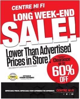 Centre Hi-Fi catalogue | Weekly Flyer | 2026-09-04T00:00:00.000Z - 2026-09-10T00:00:00.000Z