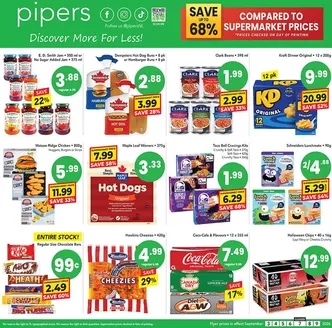 Pipers catalogue | Flyer Pipers | 2026-09-03T00:00:00.000Z - 2026-09-09T00:00:00.000Z