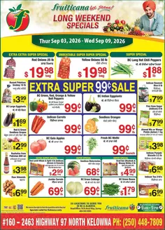 Fruiticana catalogue | Special offers for you | 2026-09-03T00:00:00.000Z - 2026-09-09T00:00:00.000Z
