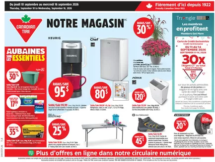 Canadian Tire catalogue in Ottawa | New offers to discover | 2026-09-10T00:00:00.000Z - 2026-09-16T00:00:00.000Z