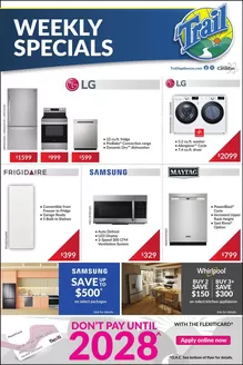 Trail Appliances catalogue | Weekly specials | 2026-09-08T00:00:00.000Z - 2026-09-09T00:00:00.000Z