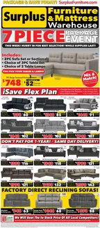 Surplus Furniture catalogue | Package & save today! | 2026-09-09T00:00:00.000Z - 2026-09-27T00:00:00.000Z