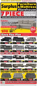 Surplus Furniture catalogue | Weekly flyer | 2026-09-09T00:00:00.000Z - 2026-09-27T00:00:00.000Z