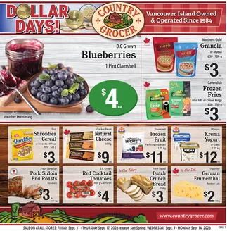 Country Grocer catalogue | Exclusive bargains | 2026-09-11T00:00:00.000Z - 2026-09-17T00:00:00.000Z
