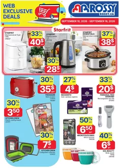 Rossy catalogue | Our best offers for you | 2026-09-10T00:00:00.000Z - 2026-09-16T00:00:00.000Z