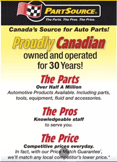 Part Source catalogue in Niagara Falls | Current flyer | 2026-09-10T00:00:00.000Z - 2026-09-16T00:00:00.000Z