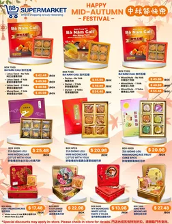 88 Supermarket catalogue | Mooncakes are available at 88 Supermarket! | 2026-09-11T00:00:00.000Z - 2026-09-25T00:00:00.000Z