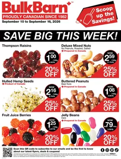 Bulk Barn catalogue | Save big this week | 2026-09-11T00:00:00.000Z - 2026-09-16T00:00:00.000Z