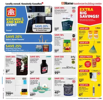 Home Hardware catalogue in Barrie | Top deals and discounts | 2026-09-10T00:00:00.000Z - 2026-09-23T00:00:00.000Z
