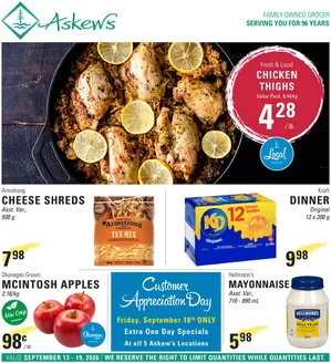 Askews Foods catalogue | Weekly flyer | 2026-09-14T00:00:00.000Z - 2026-09-19T00:00:00.000Z