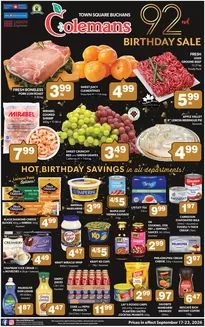 Coleman's catalogue | Current deals and offers | 2026-09-17T00:00:00.000Z - 2026-09-23T00:00:00.000Z
