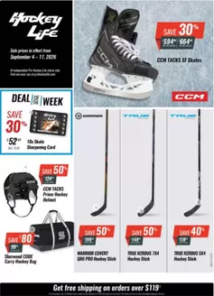 Pro Hockey Life catalogue | Deal of the week | 2026-09-15T00:00:00.000Z - 2026-09-17T00:00:00.000Z