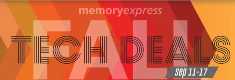 Memory Express catalogue | Tech deals  | 2026-09-16T00:00:00.000Z - 2026-09-17T00:00:00.000Z