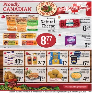 Country Grocer catalogue | Offers for bargain hunters | 2026-09-16T00:00:00.000Z - 2026-09-24T00:00:00.000Z