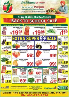 Fruiticana catalogue | Great offer for bargain hunters | 2026-09-11T00:00:00.000Z - 2026-09-17T00:00:00.000Z