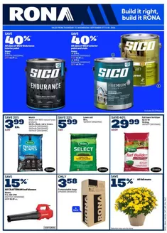 RONA catalogue | Current special promotions | 2026-09-17T00:00:00.000Z - 2026-09-30T00:00:00.000Z