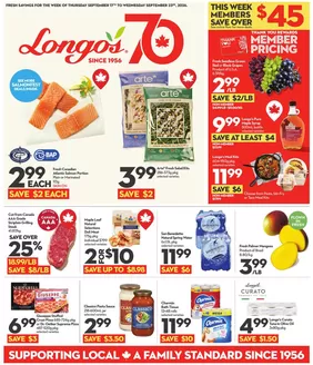 Longo's catalogue | Top deals and discounts | 2026-09-17T00:00:00.000Z - 2026-09-23T00:00:00.000Z