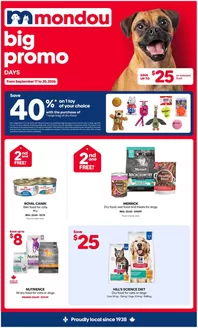Mondou catalogue | Flyer | 2026-09-17T00:00:00.000Z - 2026-09-20T00:00:00.000Z