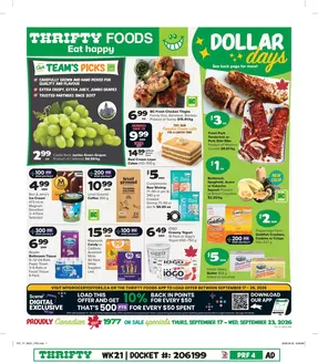 Thrifty Foods catalogue | Our best offers for you | 2026-09-17T00:00:00.000Z - 2026-09-23T00:00:00.000Z