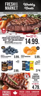 Fresh St Market catalogue | Weekly deals | 2026-09-18T00:00:00.000Z - 2026-09-24T00:00:00.000Z