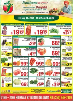 Fruiticana catalogue | New offers to discover | 2026-09-18T00:00:00.000Z - 2026-09-24T00:00:00.000Z