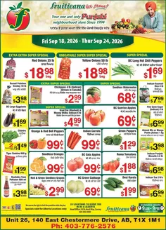 Fruiticana catalogue | Our best offers for you | 2026-09-18T00:00:00.000Z - 2026-09-24T00:00:00.000Z