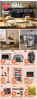 Canadian Tire catalogue | Attractive special offers for everyone | 2026-09-24T00:00:00.000Z - 2026-10-14T00:00:00.000Z