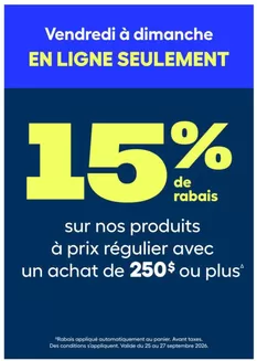RONA catalogue | Great offer for all customers | 2026-09-25T00:00:00.000Z - 2026-09-27T00:00:00.000Z