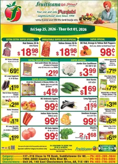 Fruiticana catalogue | Great discounts on selected products | 2026-09-25T00:00:00.000Z - 2026-10-01T00:00:00.000Z