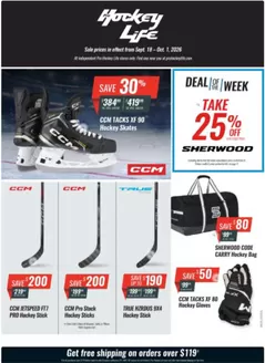 Pro Hockey Life catalogue | Deal of week take 25% | 2026-09-25T00:00:00.000Z - 2026-10-02T00:00:00.000Z