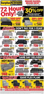 Surplus Furniture catalogue | Weekly flyer | 2026-09-29T00:00:00.000Z - 2026-10-04T00:00:00.000Z