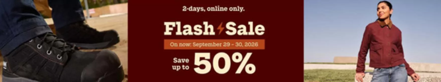 Mark's catalogue | Flash sale save up to 50 % | 2026-09-30T00:00:00.000Z - 2026-09-30T00:00:00.000Z